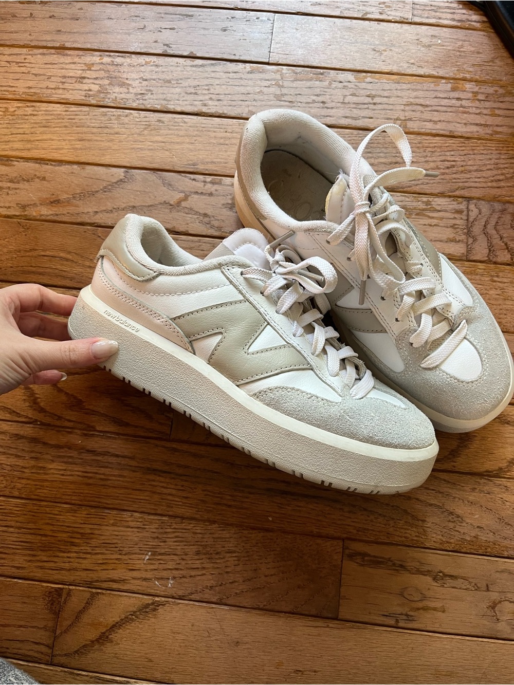 New Balance CT302 'Rain Cloud Moonbeam' platform sneakers size 8.5 W